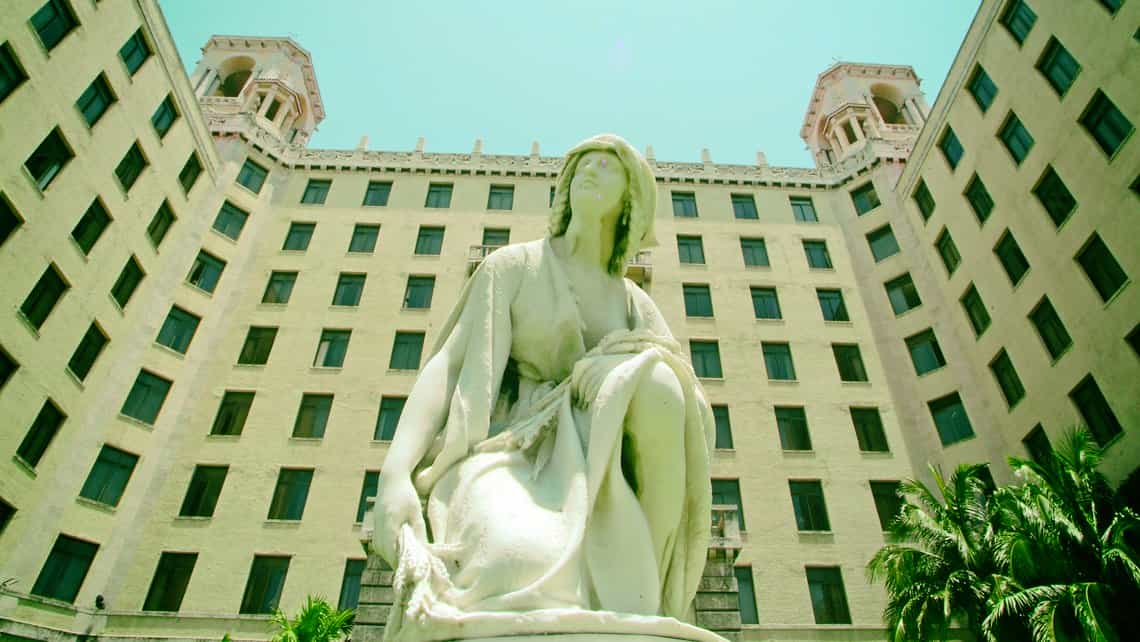 El Hotel Nacional de Cuba es un ejemplo del Art Deco en Cuba