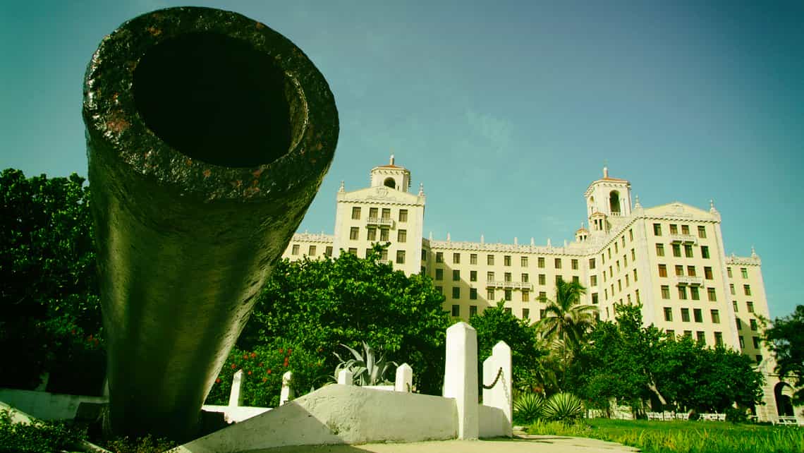 Hotel Nacional de Cuba, visto desde el Malecon