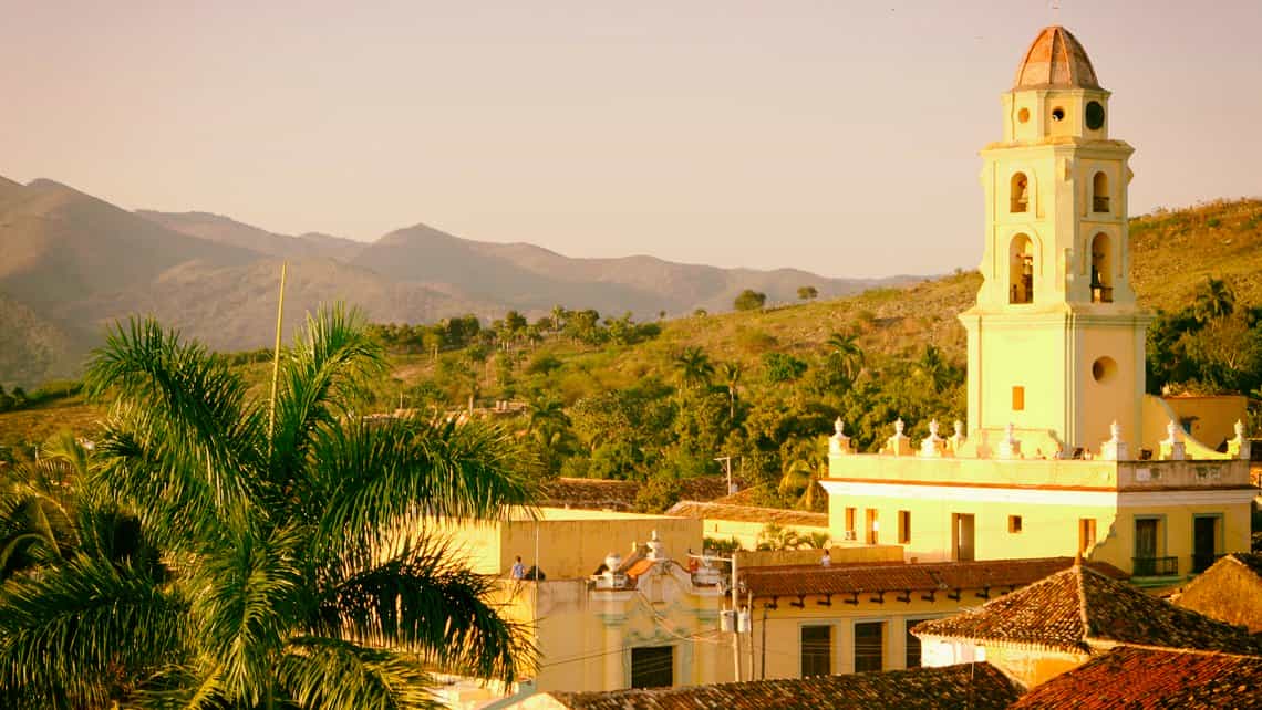 Vista del Valle de los Ingenios visto desde la ciudad de Trinidad