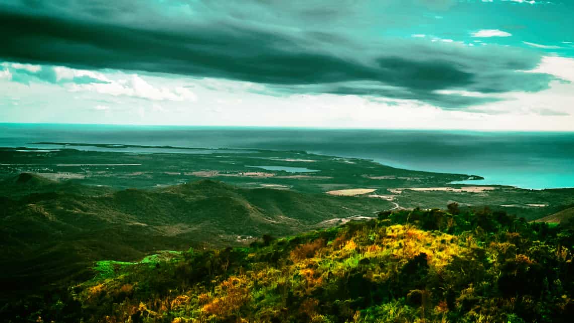 Paisaje del Valle de los Ingenios visto desde la Torre Iznaga