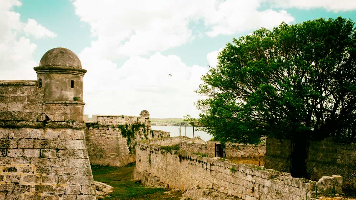 Castillo de San Severino den la entrada de la Bahia de Matanzas