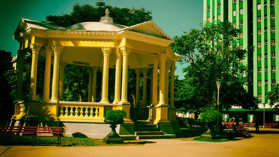 Glorieta del Parque Vidal en la ciudad de Santa Clara, Villa Clara, Cuba
