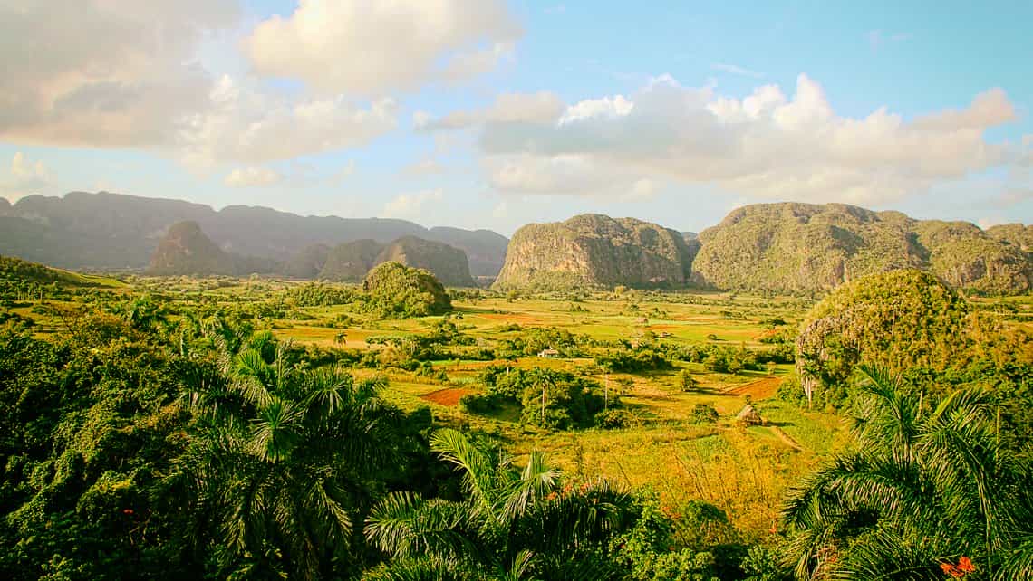 Hermosa vista del Valle de Viñales, Pinar del Rio, Cuba