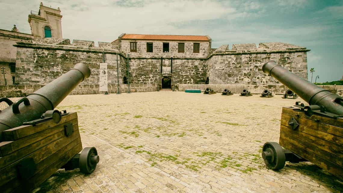 Castillo de la Real Fuerza, almacen de los tesoros de la Corona Española en La Habana