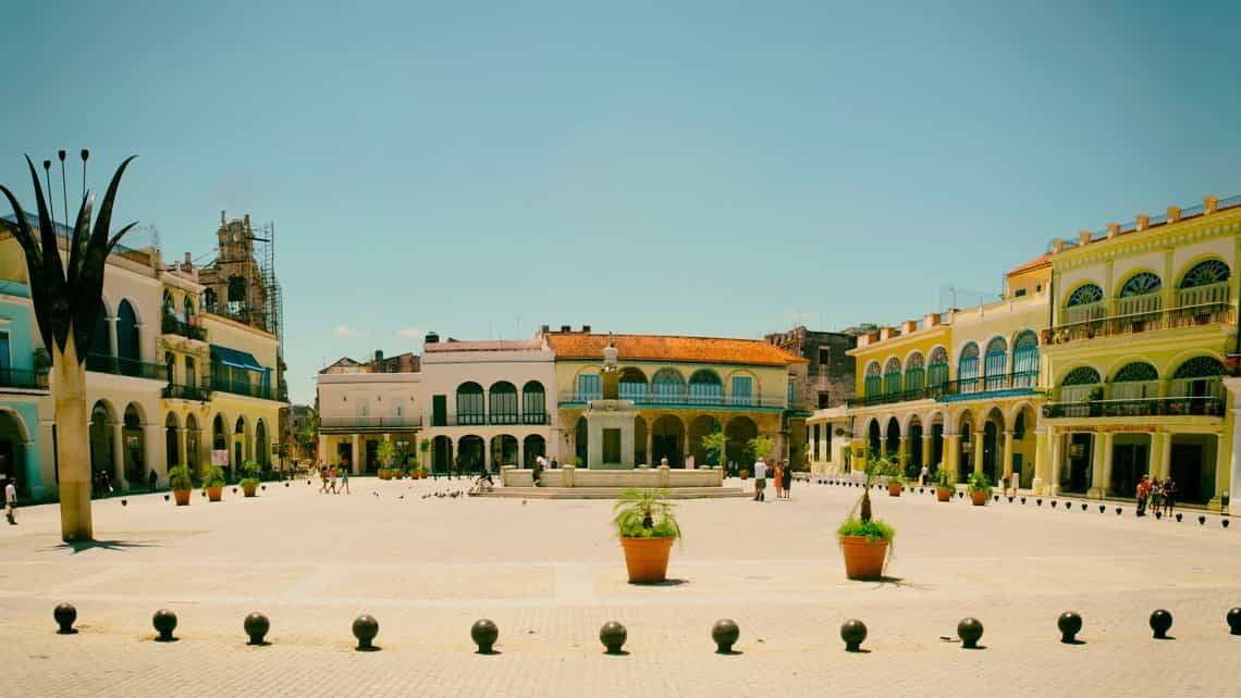Vista Panoramica de la Plaza Vieja