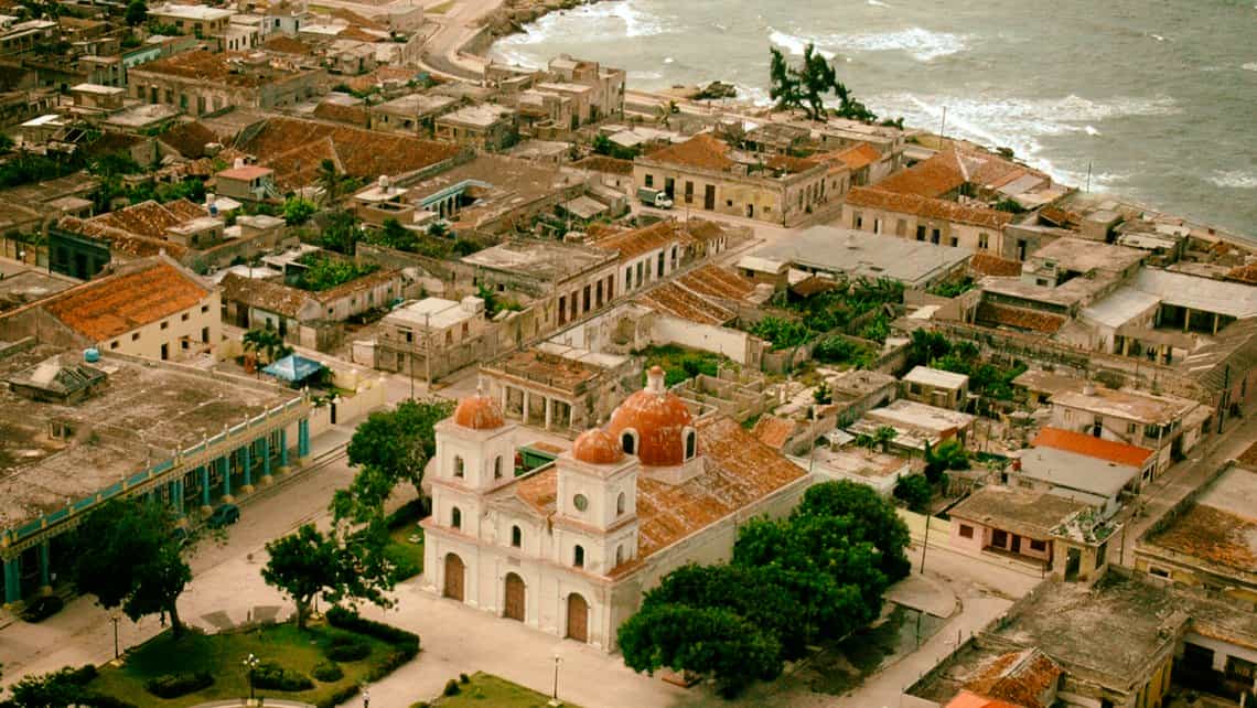 Vista panoramica de la ciudad de Gibara