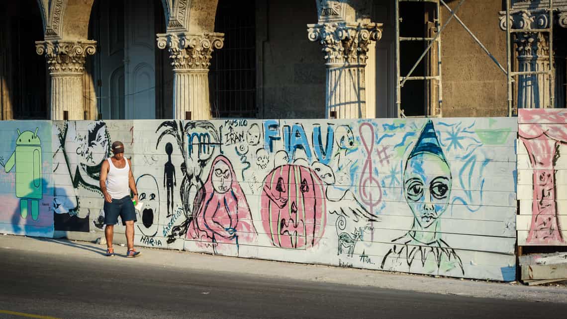 Graffiti en de La Habana