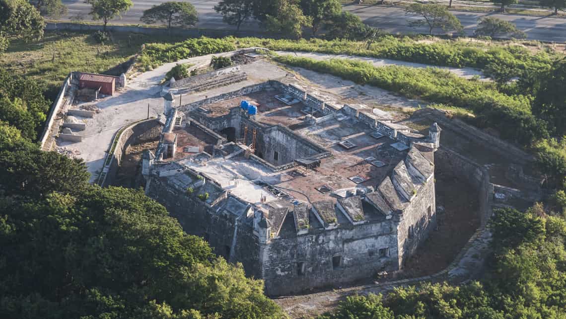 Vista del Castillo Santo Domingo de Atares