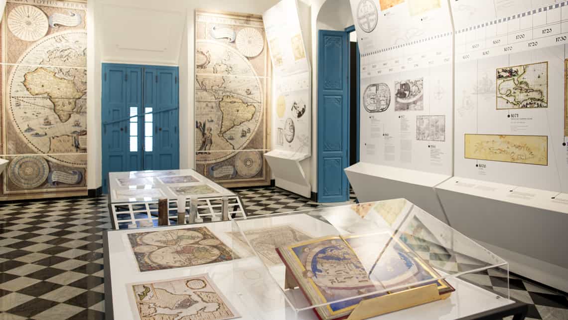 Sala del Viajero en el Centro para la Interpretación de las Relaciones Culturales Cuba Europa 