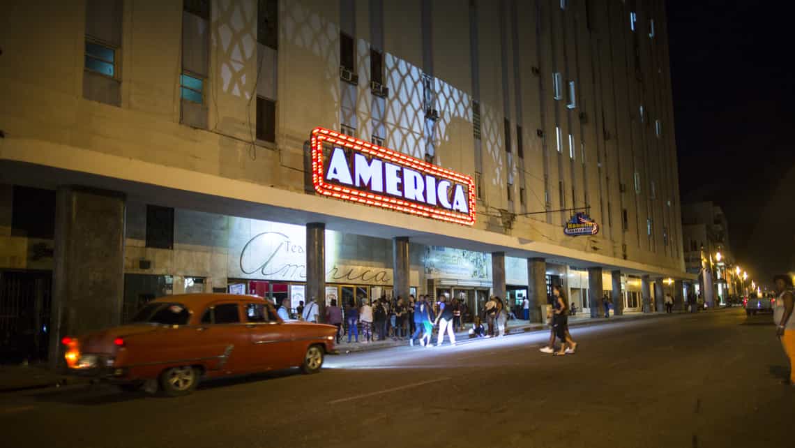 Teatro América en la calle Galiano