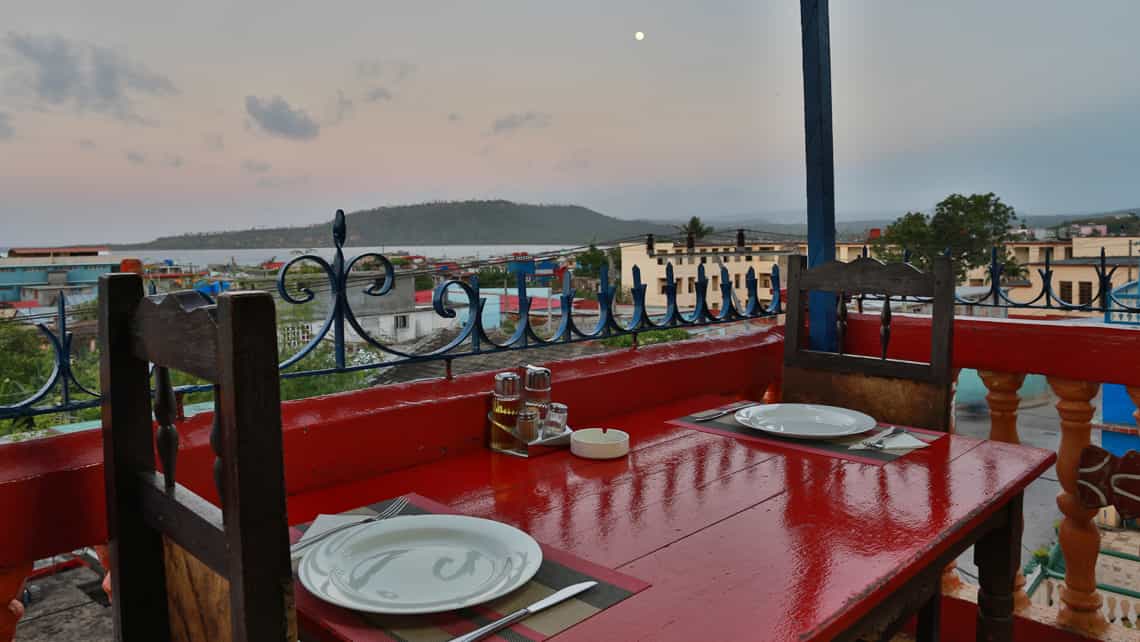Restaurant La Colina, Baracoa, donde una de las especialidades es el Tetí guisado