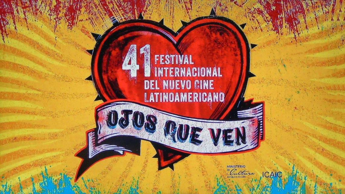 Poster del 41 Festival del Nuevo Cine Latinoamericano en La Habana