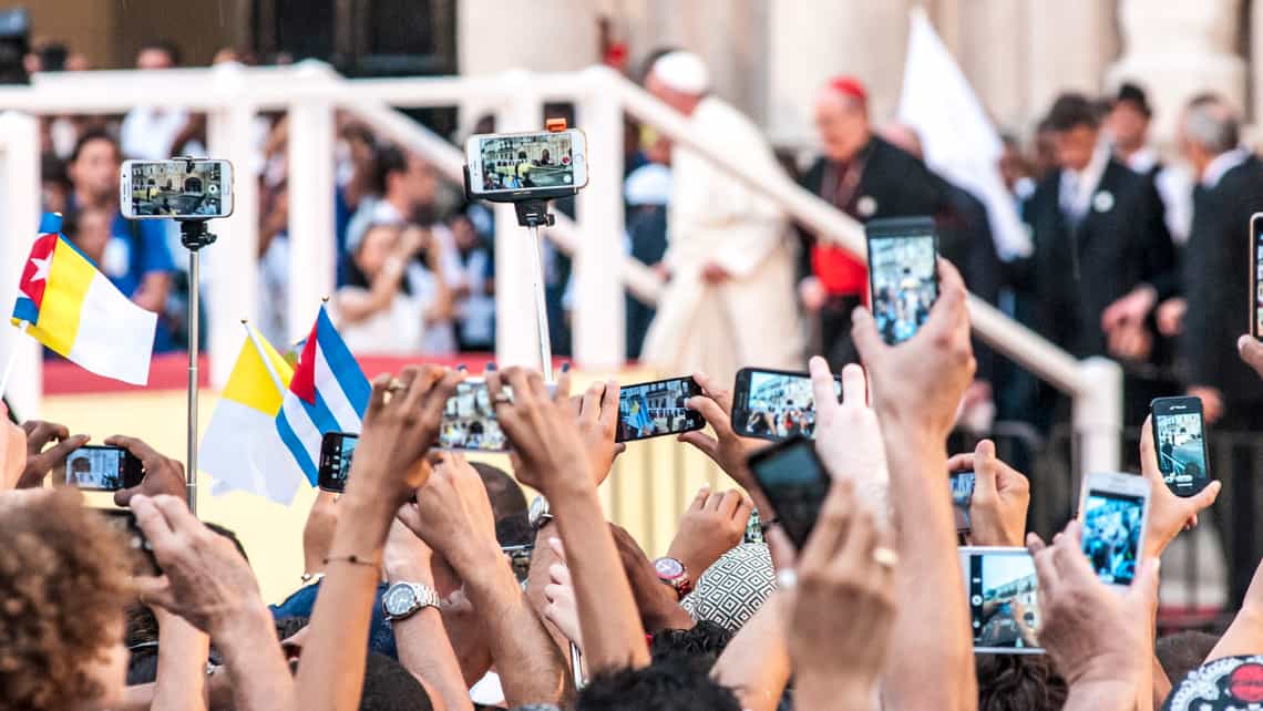 El pueblo cubano recibio con jubilo al Papa