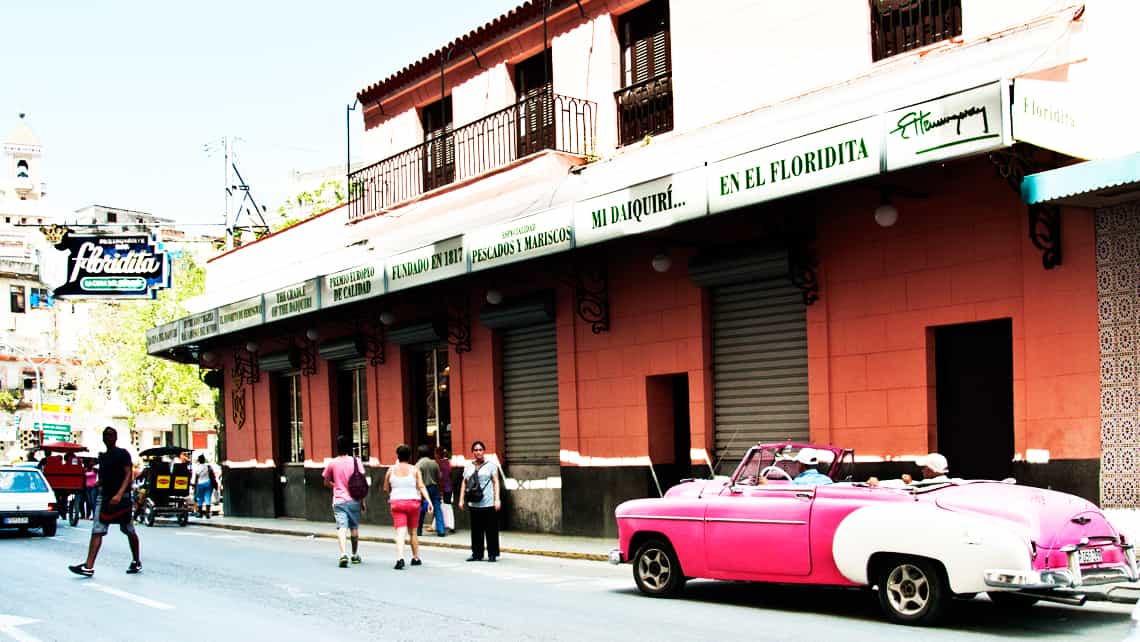 Bar Floridita en La Habana Vieja