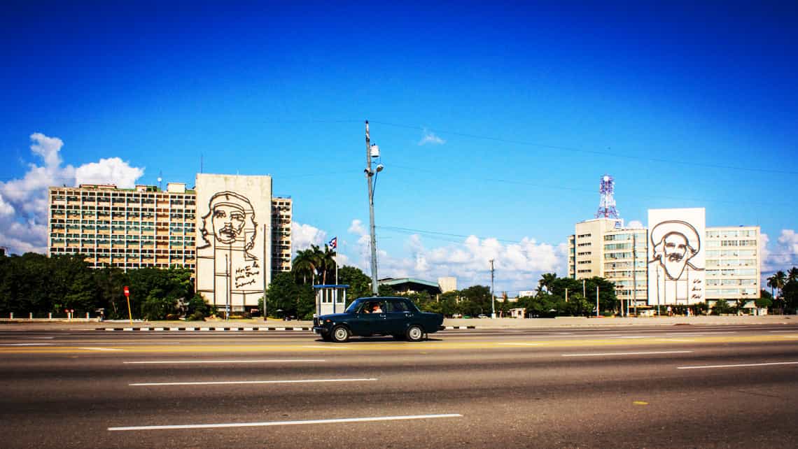 Vista panoramica de la Plaza de la Revolucion - Jose Marti