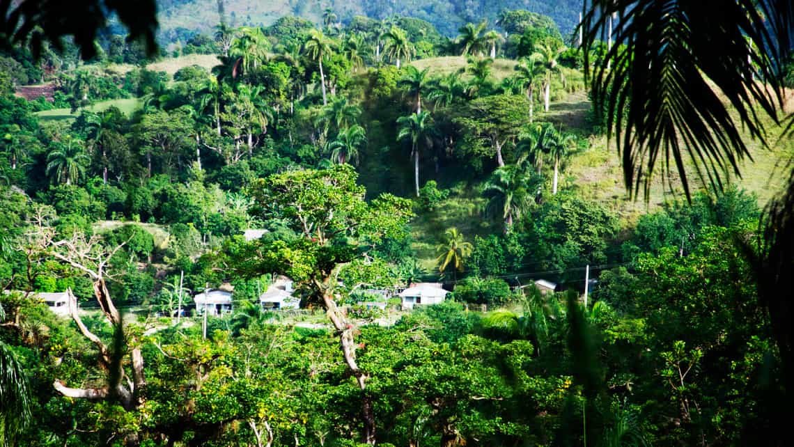 Poblado campesino en Yateras, Guantanamo