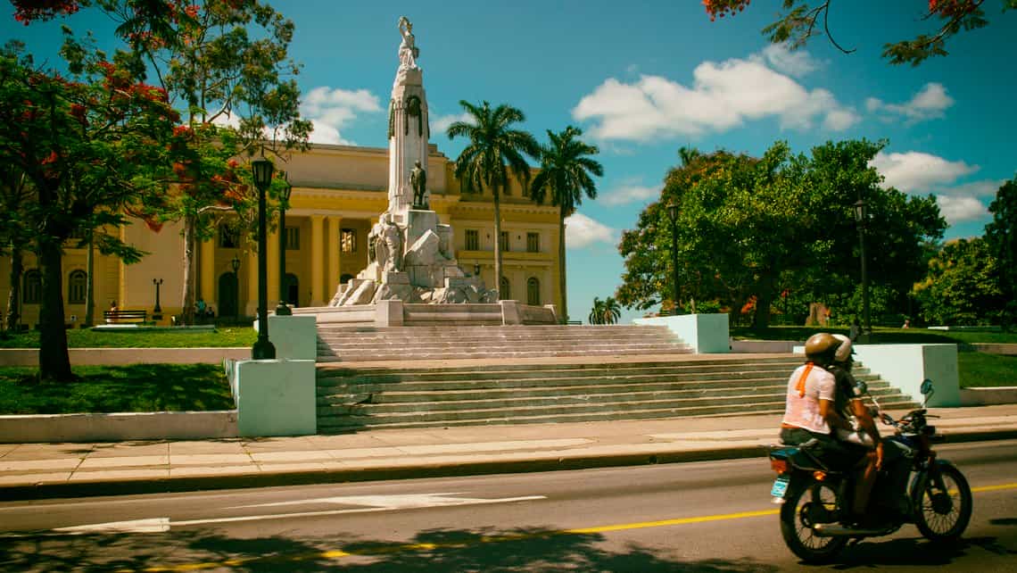 Calles de Santa Clara en el centro de Cuba