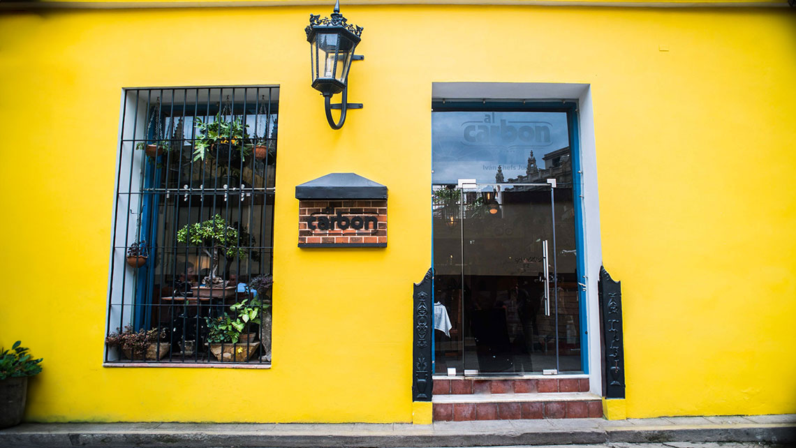 Comida cubana en la Habana Vieja