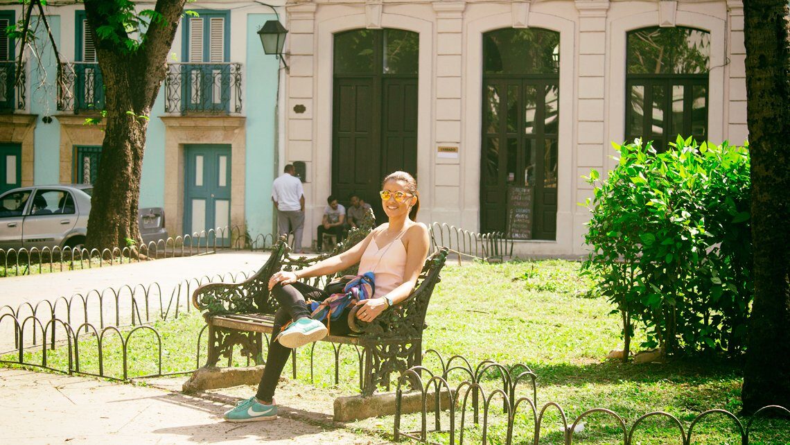 Calle San Juan de Dios en La Habana Vieja
