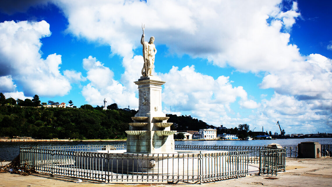 Monumentos de La Habana: La Fuente de Neptuno