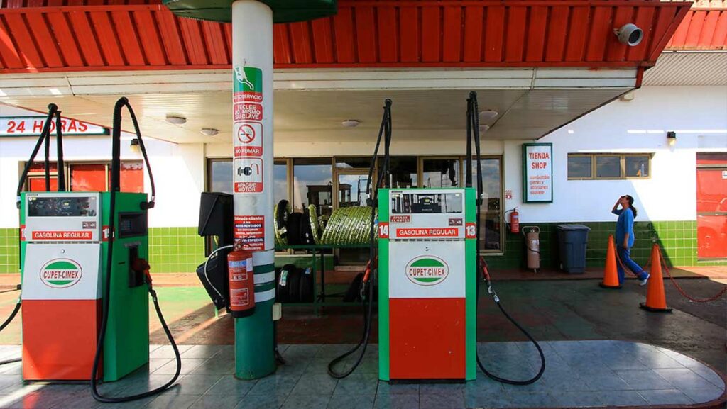 gasolineras en cuba