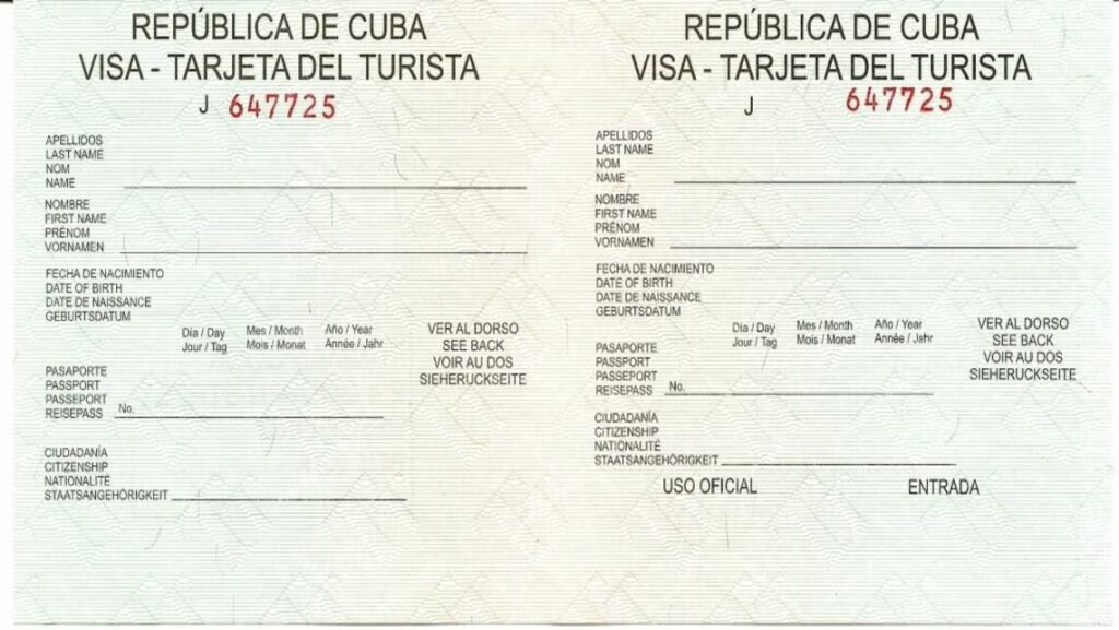 Visado Cuba