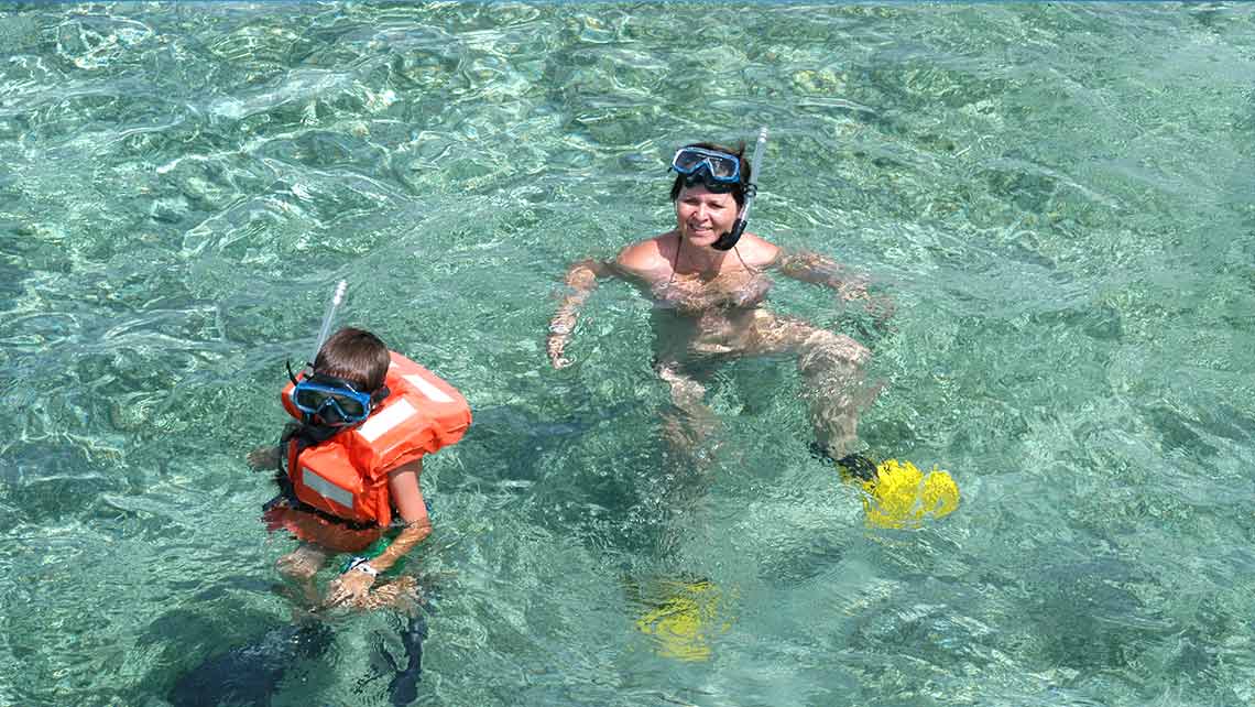 Snorkel en Cayo Coco, Cuba