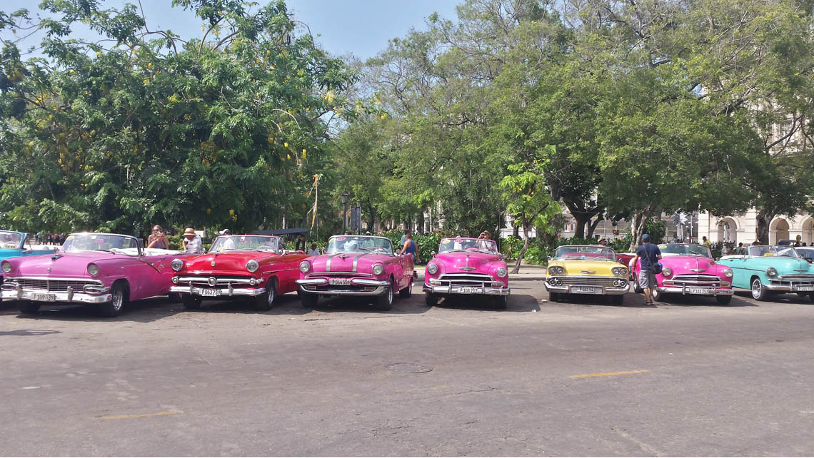 Coches clásicos de Cuba