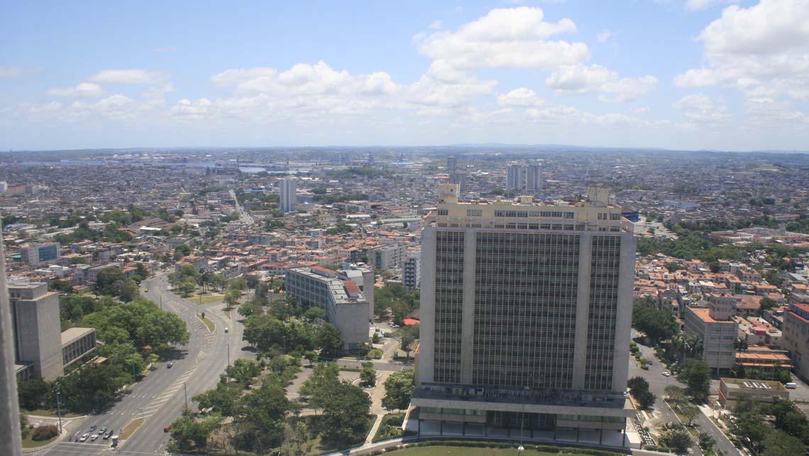 Vista aérea de La Habana