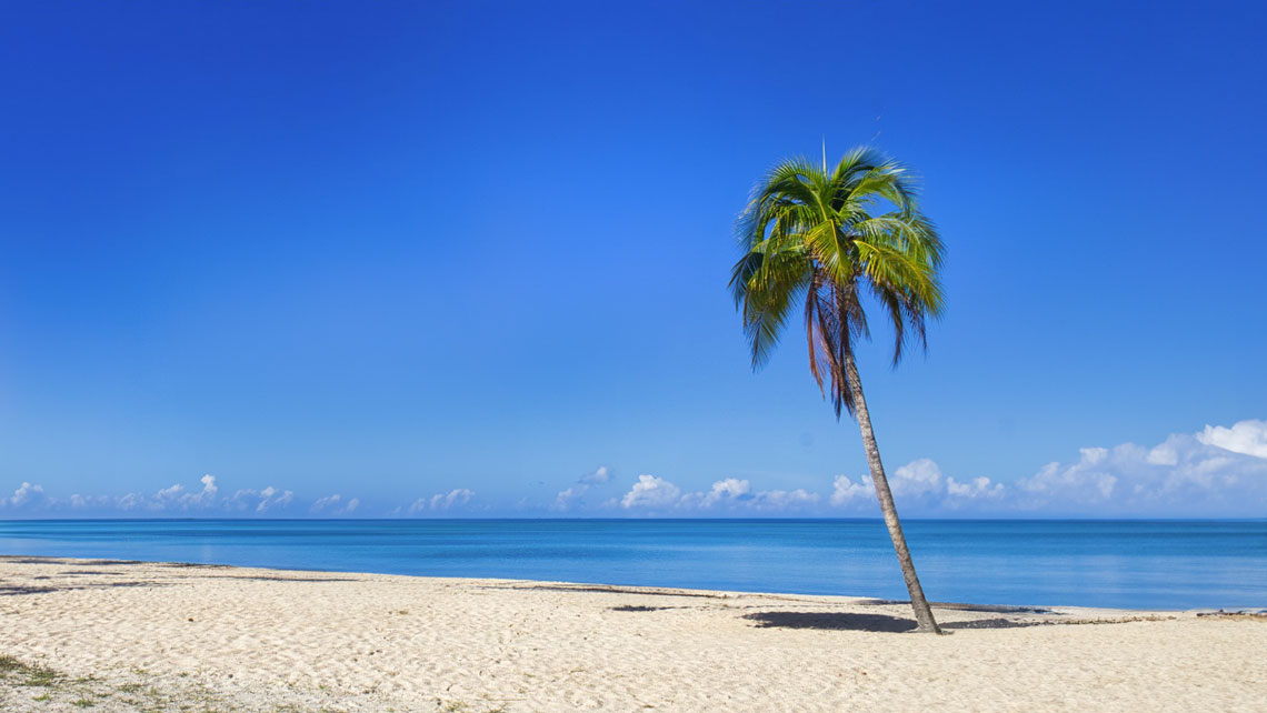 Playa Bonita en Cayo Sabinal