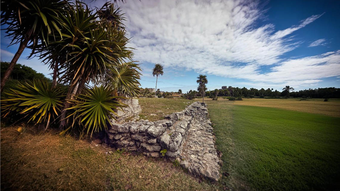 Sitio arqueológico en Riviera Maya