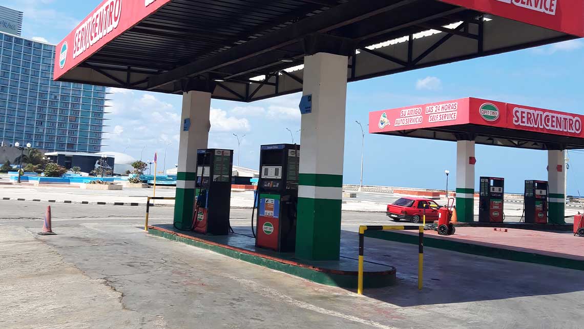 gasolinera en cuba