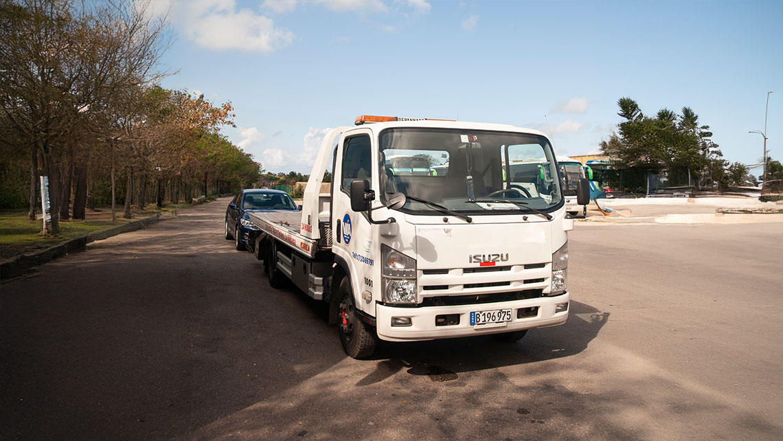 grua de asistencia en carretera en Cuba