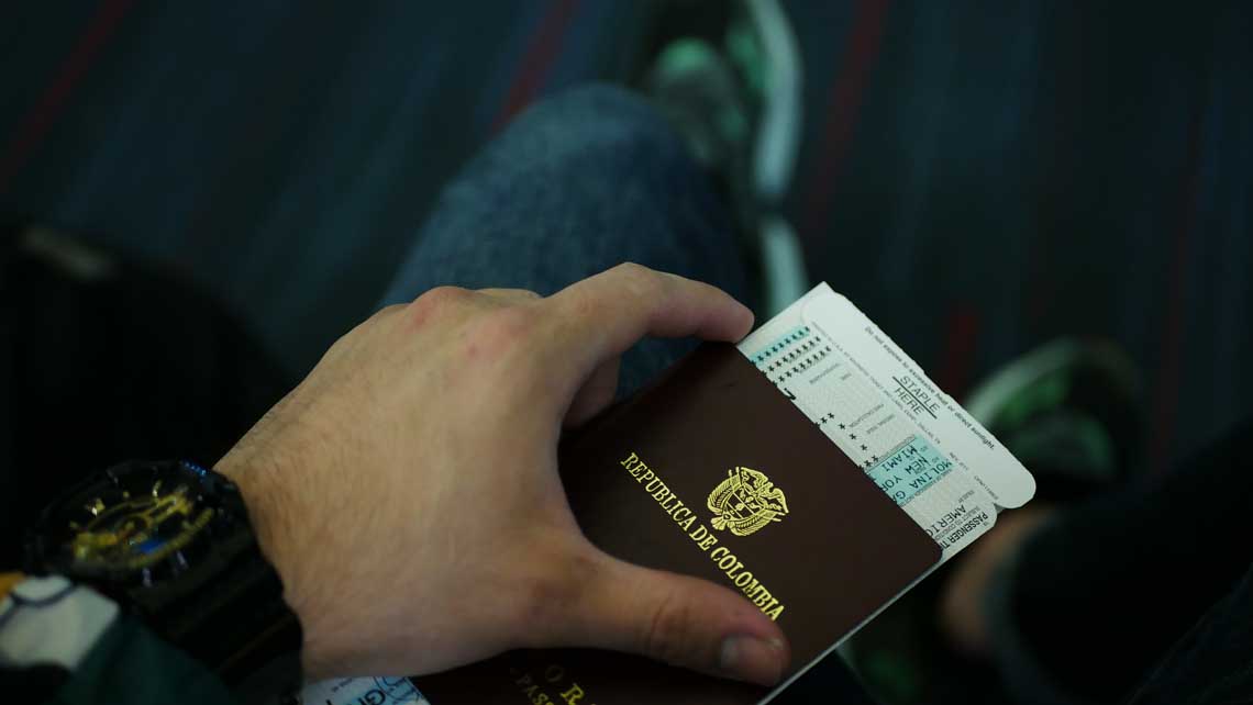 Pasaporte colombiano