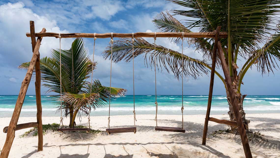 Playa en Riviera Maya