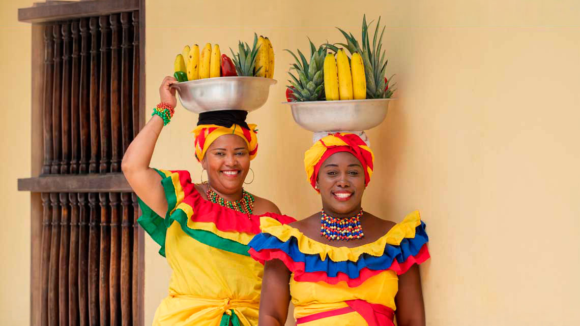 Mujeres palanqueras en Cartagena