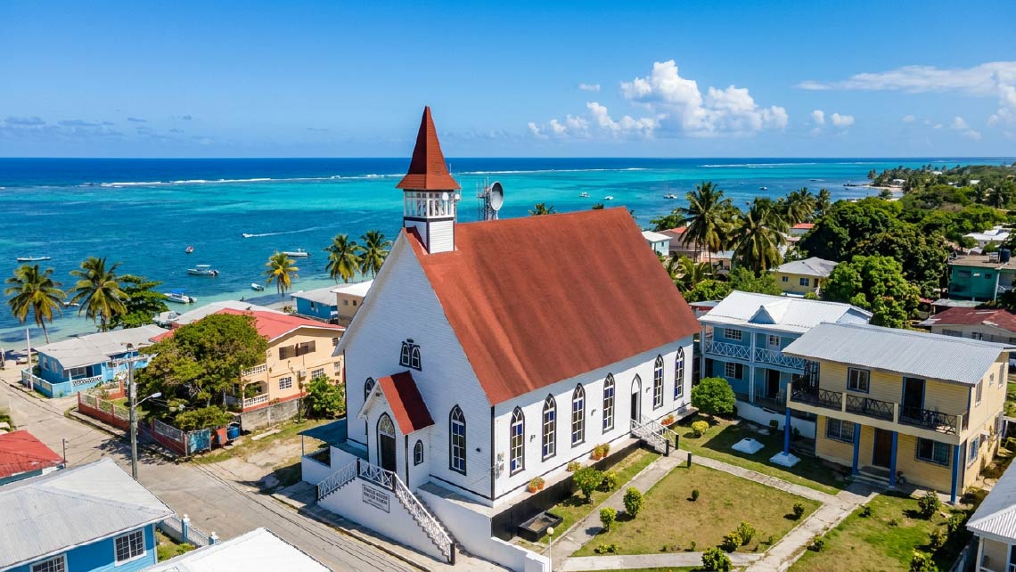 Iglesia Bautista en San Andrés