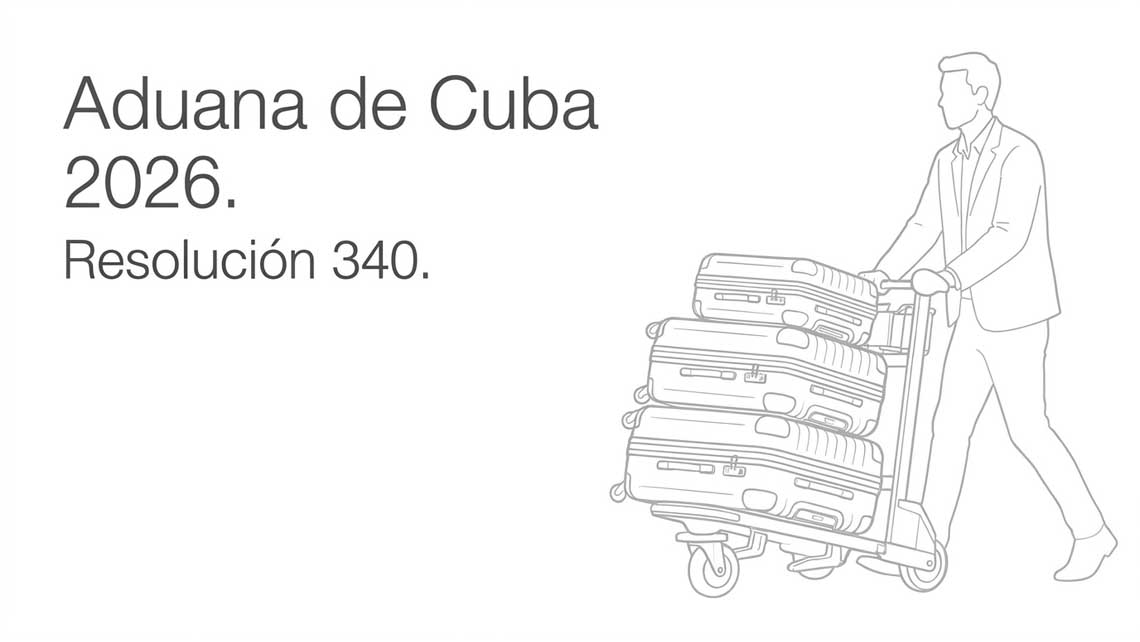 Aduana de Cuba 2026: guía sobre límites de equipaje, aranceles en USD y nueva resolución